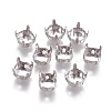 Non-Tarnish 316 Surgical Stainless Steel Sew on Prong Settings STAS-E470-01A-P-2