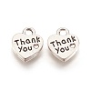 Tibetan Style Alloy Charms TIBEP-A124227-AS-LF-2