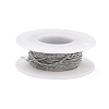 Tarnish Resistant 304 Stainless Steel Curb Chains CHS-D033-02P-01-3