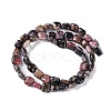 Natural Rhodonite Beads Strands G-M435-A06-01-3