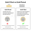 Real 14K Gold Plated Brass Connector Charms KK-TAC0017-04G-05-3