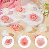 200Pcs 2 Colors 3D Foam Rose Ornament Accessories DIY-CP0008-67-6