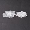 Polyester Lace Embroidery Sewing Ornament Accessories DIY-XCP0001-91-3