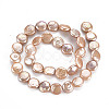 Natural Keshi Pearl Beads Strands PEAR-S018-02B-3