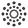 PVD Vacuum Plating 304 Stainless Steel Spacer Beads STAS-UN0007-81B-1