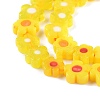 Handmade Millefiori Glass Bead Strands LS-LAMP-J035-8mm-06-3