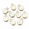 Alloy Enamel Charms ENAM-T012-03E-RS-1