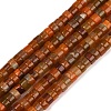 Dyed Natural Agate Beads Strands G-U030-B01-06-2