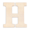 Letter Unfinished Wood Blank Cutouts LS-DIY-ZX040-01H-1