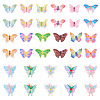 75Pcs 3 Styles Opaque Resin Enamel Cabochons CRES-TA0001-52-2