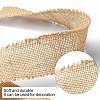 Braided Burlap Ribbon OCOR-YW0001-08-4