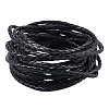 5M Braided Round PU Leather Jewelry Cord OCOR-GF0004-96A-01-1