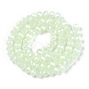 Electroplate Glass Beads Strands EGLA-A044-J1mm-A01-2