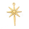 Ion Plating(IP) 304 Stainless Steel Pendants X-STAS-P312-22G-2