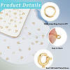 Brass Spring Ring Clasps KK-BBC0025-62-6