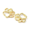 Rack Plating Brass Beads KK-C029-14G-2