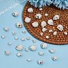 198Pcs 3 Styles Dyed Synthetic Turquoise Beads Strands G-FI0001-24-5