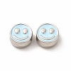 Rack Plating Alloy Enamel Beads FIND-G051-01P-3