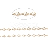 Brass Heart Link Chains CHC-P009-01G-2