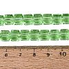 Transparent Glass Beads Strands GLAA-R041-8x8mm-A14-4