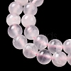 Natural Pink Calcite Beads Strands G-Z103-A01-6mm-4