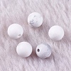 Natural Howlite Beads G-K275-30-6mm-1
