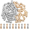 60Pcs 2 Colors Brass Beads KK-BBC0019-65-6
