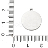 Twelve Constellations 304 Stainless Steel Enamel Pendants SA-CBAAE04-01P-04-3