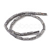 Natural Map Stone/Picasso Stone/Picasso Jasper Beads Strands G-G837-05-2
