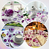 Polyester Artificial Rose Flower Petals AJEW-WH20067-107A-6