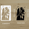 Plastic Drawing Painting Stencils Templates DIY-WH0396-383-2