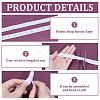 10 Yards Plastic Snap Button Tape FIND-HY0004-79A-4