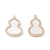 Rack Plating Brass Pendants KK-A183-15G-1