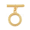 SHEGRACE Brass Toggle Clasps XGR0124G-135G-2