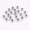 Tarnish Resistant 202 Stainless Steel Rondelle Spacer Beads STAS-F094-06A-P-1