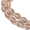 Transparent Glass Beads Strands EGLA-N013-T10mm-D23-3
