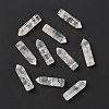 Natural Quartz Crystal Pointed Pendants G-D460-01W-2