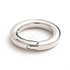 Non-Tarnish 304 Stainless Steel Spring Gate Rings X-STAS-I133-14C-2