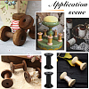 Beech Wooden Empty Spools for Wire WOOD-WH0051-05B-5