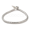 Alloy Popcorn Chain Necklaces NJEW-Z020-01A-P-3
