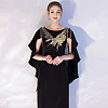 4 Style Flower Pattern Polyester Computerized Embroidered Appliques DIY-FG0003-95-6