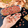 100Pcs Teardrop/Heart/Star Sew on Rhinestones GACR-TA0001-07B-7