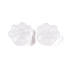 Natural Quartz Crystal Cat Paw Print Figurines DJEW-N003-03J-2