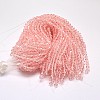 Imitate Austrian Crystal Bicone Glass Beads Strands X-GLAA-F029-6x6mm-15-3