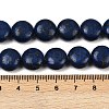 Synthetic Howlite Imitation Lapis Lazuli Beads G-S393-12A-12mm-5