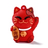 PVC Cartoon Lucky Cat Doll Pendants KY-F017-01-1