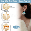 10Pcs Brass Combinable Pendants KK-BBC0021-92-2