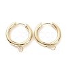 201 Stainless Steel Huggie Hoop Earring Findings STAS-P283-01G-G-1