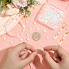 150Pcs Spray Painted Glass Beads GLAA-PA0001-83-3