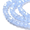 Electroplate Glass Beads Strands EGLA-A035-J4mm-A03-3